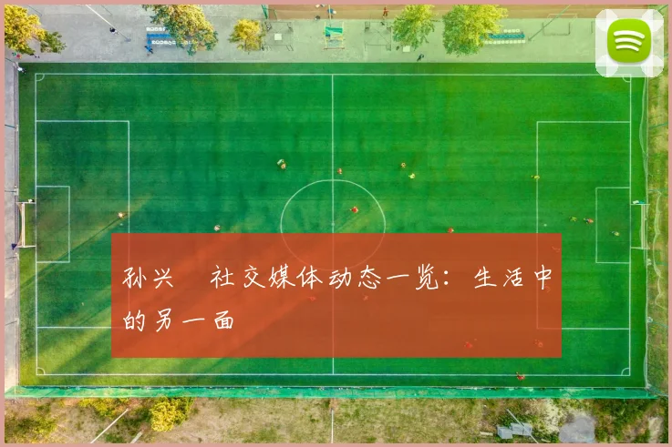 孙兴慜社交媒体动态一览:生活中的另一面